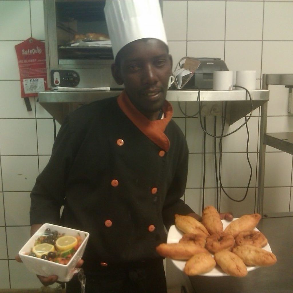 Mpho With Russian Pies