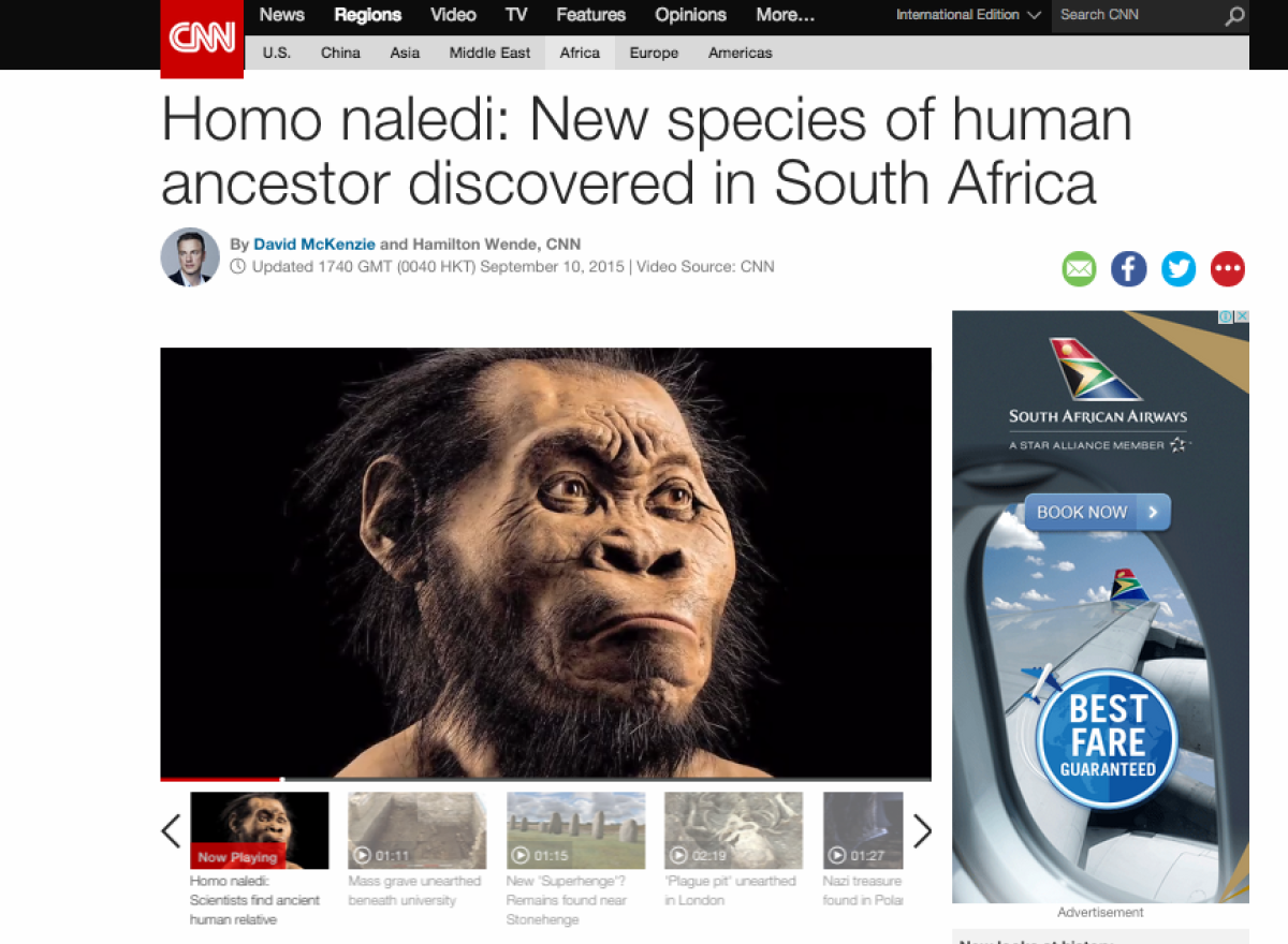 The Day Homo Naledi Took Over The World Maropeng And Sterkfontein Caves 